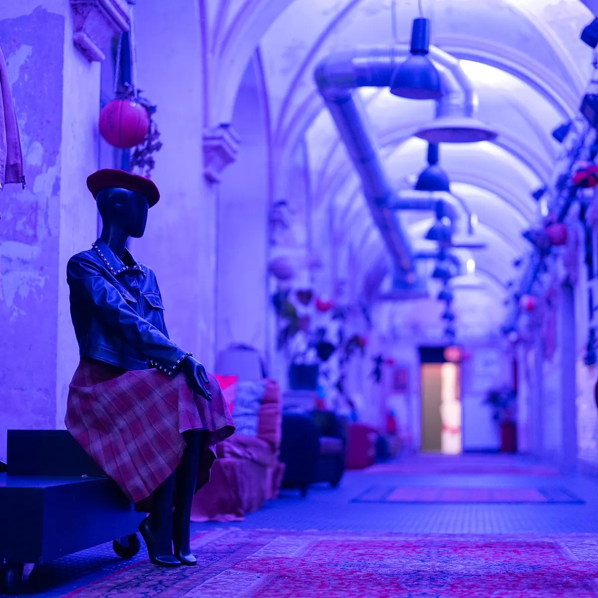 Le couvent Roubaix en soirée