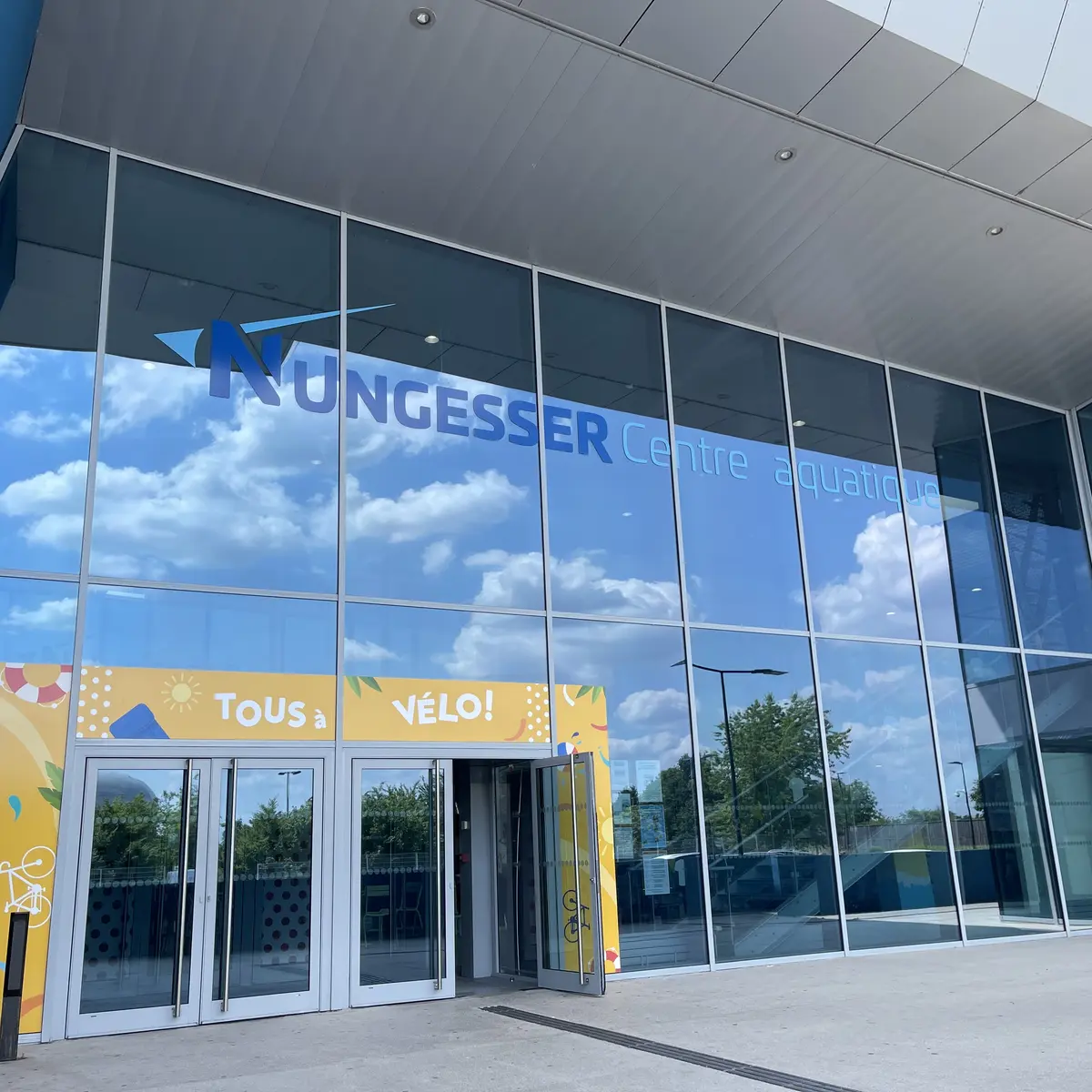 facade centre aquatique nungesser