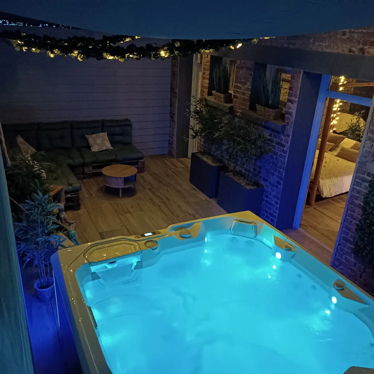 SPA sur terrasse privative