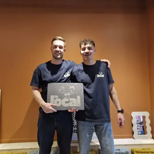 Guillaume et Robin vous accueille toute l'année dans leur restaurant.