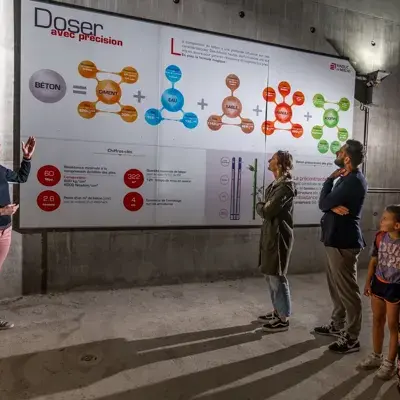 Viaduc de Millau: sur les anciennes pistes de chantier