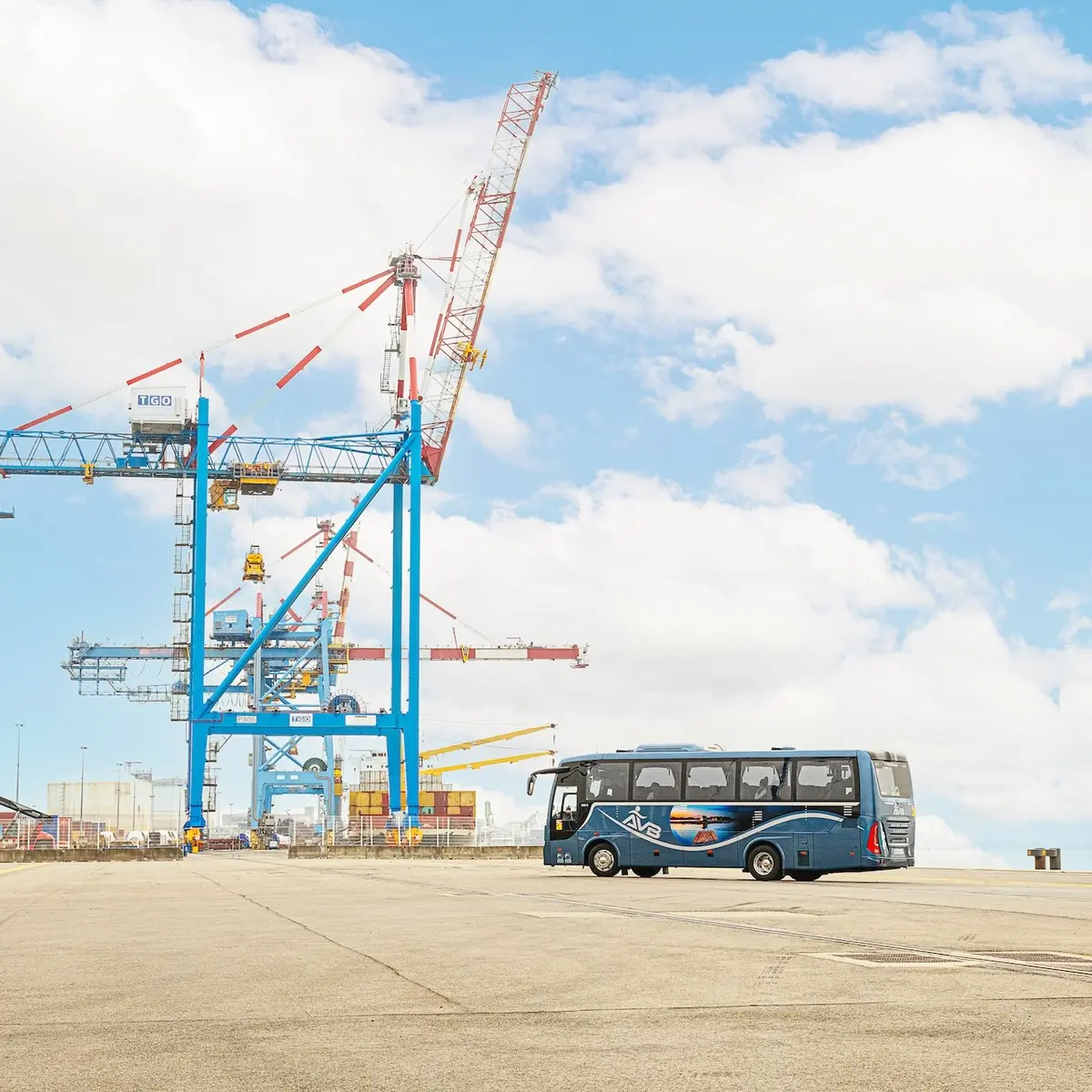 Visite du Grand Port Maritime de Saint-Nazaire