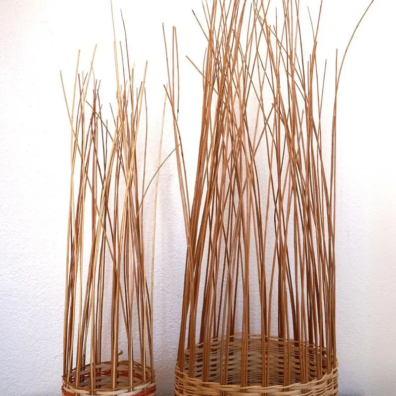 Abat-jour rotin et osier