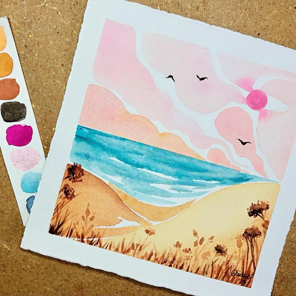 Atelier aquarelle
