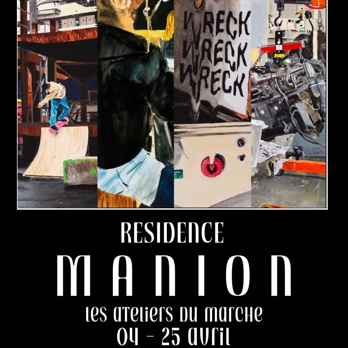 affiche résidence