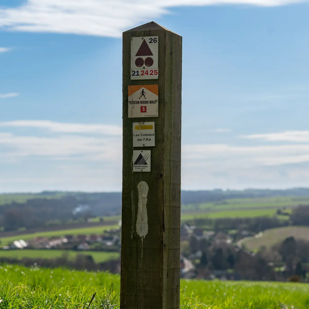 Balisage Trail - Coteaux de l'Aa
