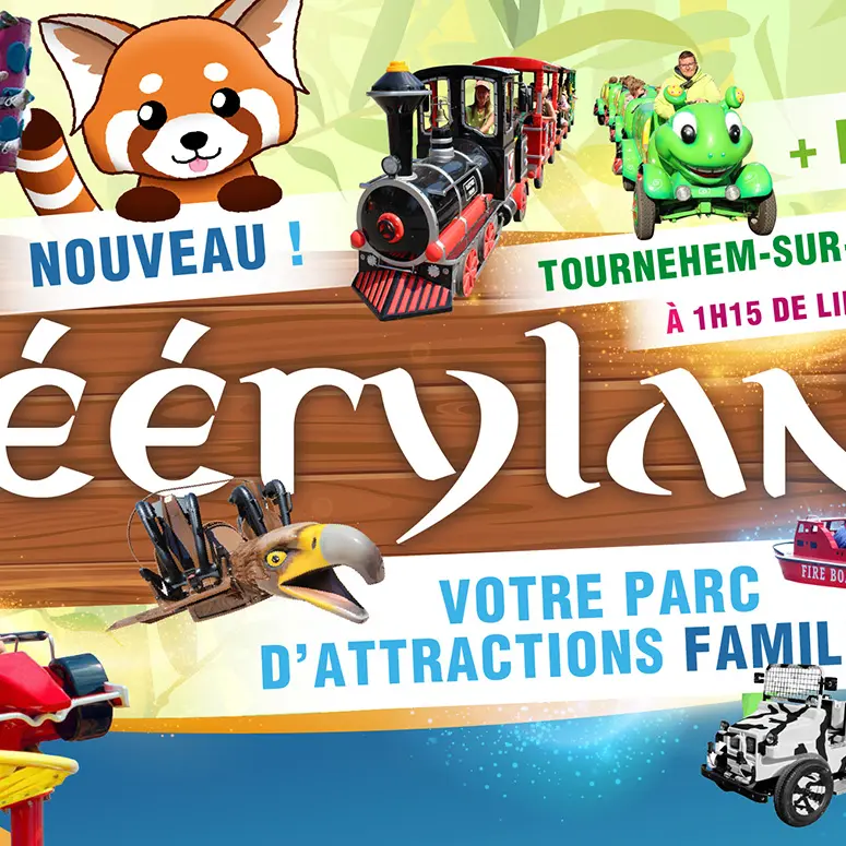 Parc d'attractions Fééryland_bandeau 2024