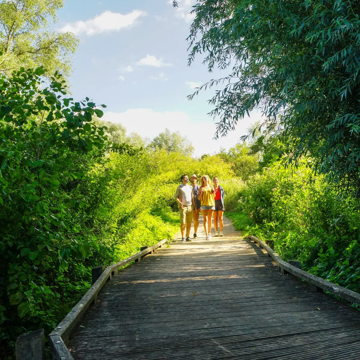 LA MELDE, Les Ballastières Groupe Randonnée