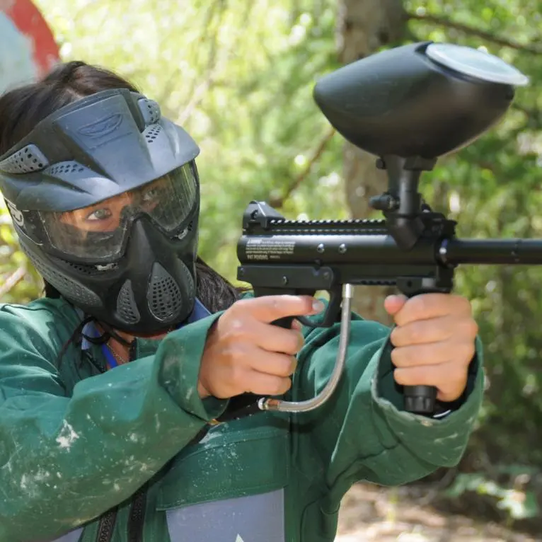 Paintball à la base de loisirs d'Orcières