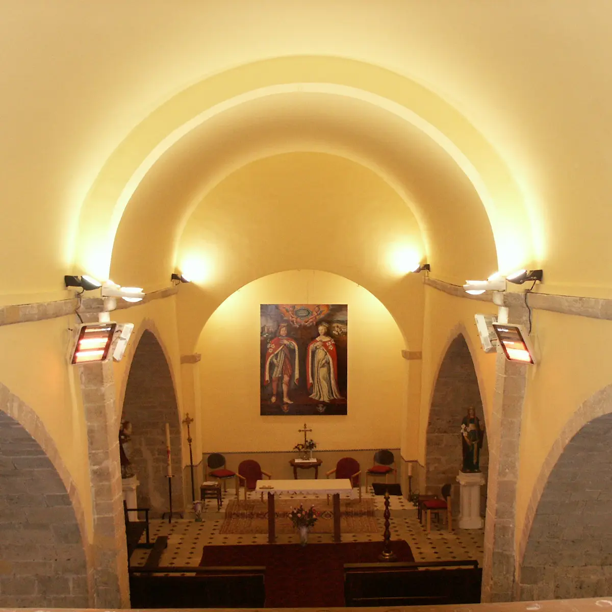 Intérieur Eglise saint Martin