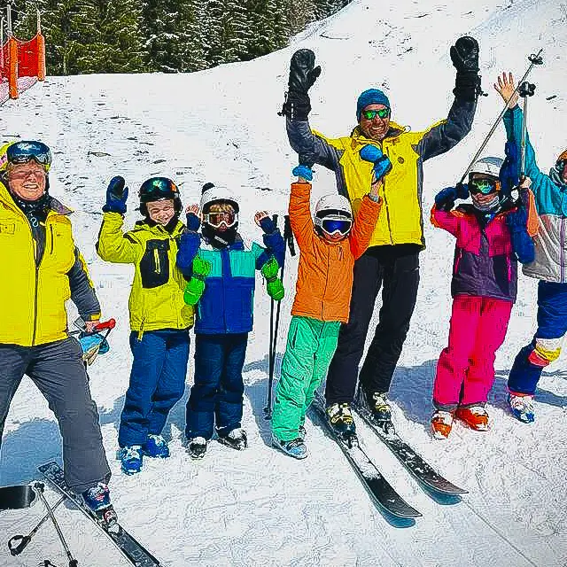 Cours de ski particulier pour enfants