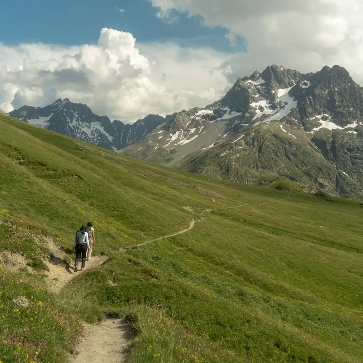 Vers l'Alpe de Villar d'Arène