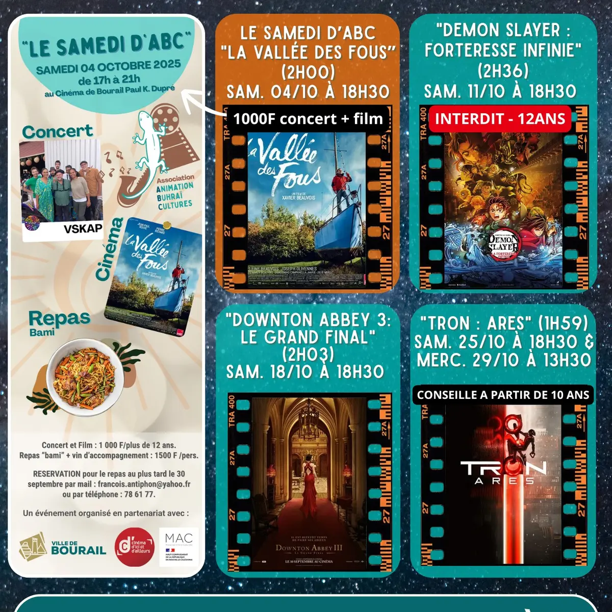 Programme d'Octobre
