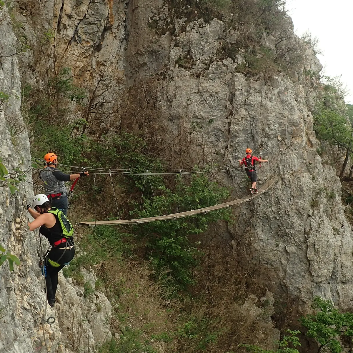 Via ferrata à Hostiaz