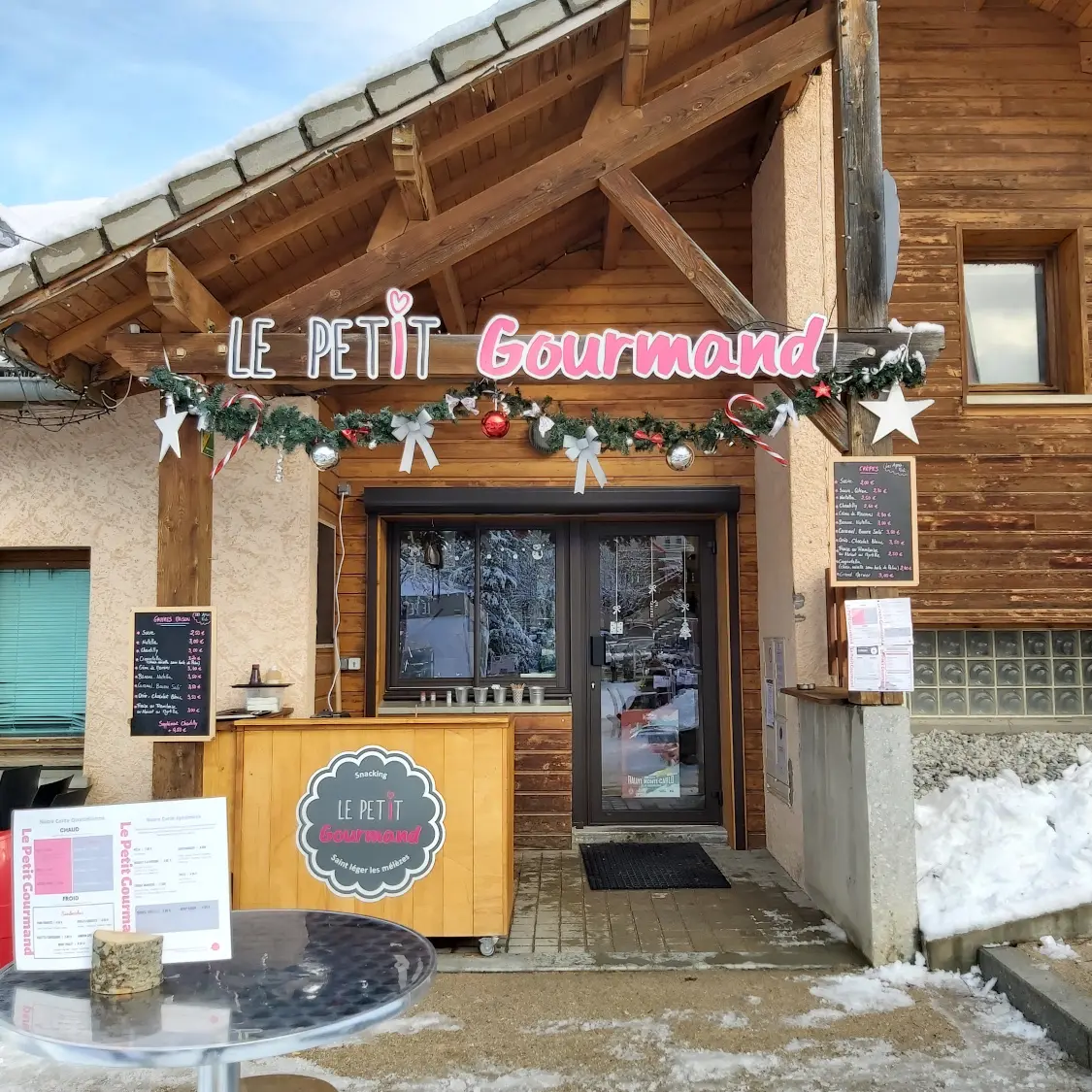 Le petit gourmand à St Léger-les-Mélèzes