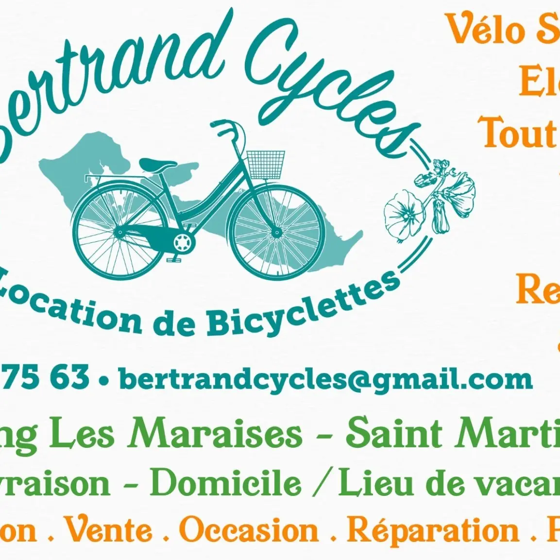 Carte de Visite Bertrand Cycles