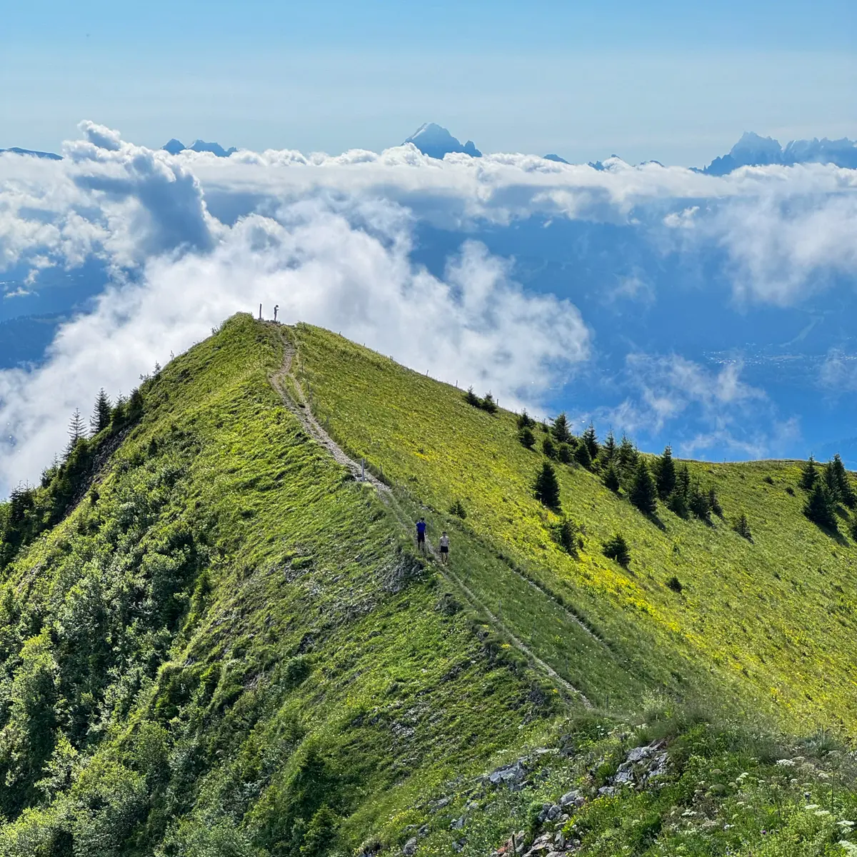 Sommet du môle - 1863 m