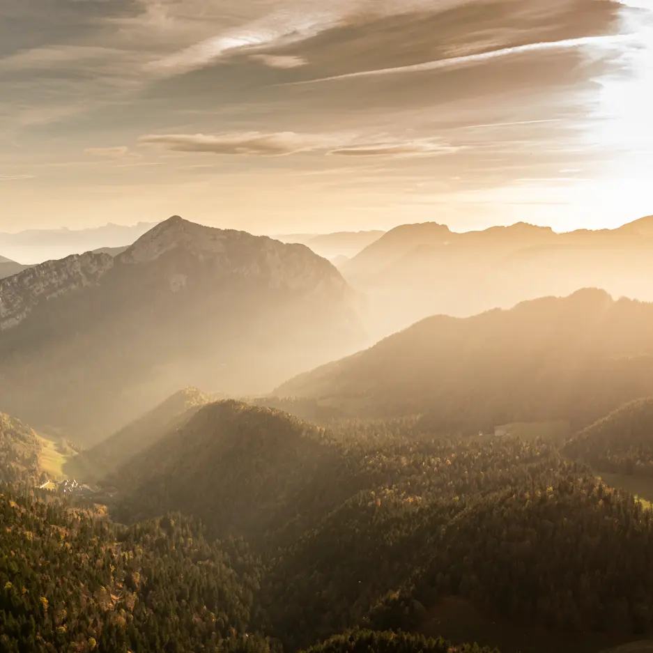 Vue sur le Monastère de la Grande Chartreuse