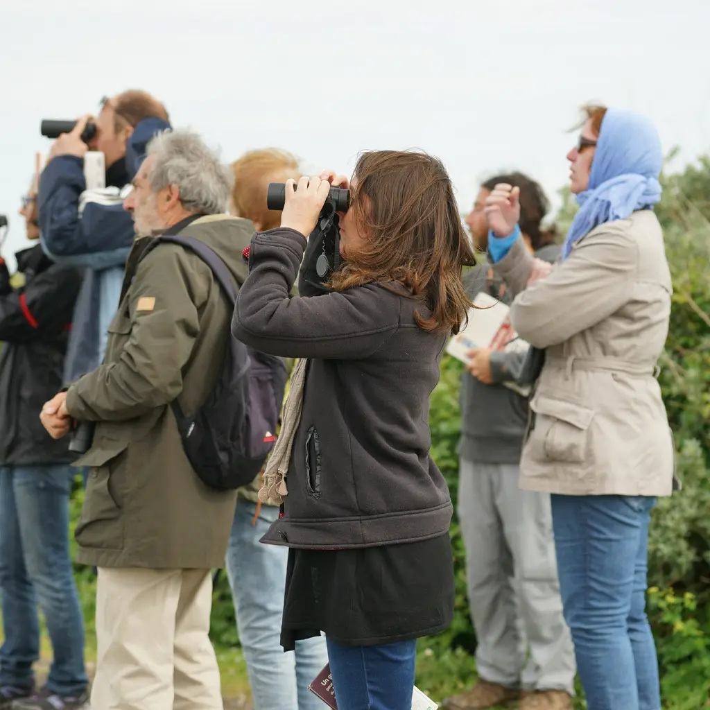 Naturspaziergang entlang des Reservats