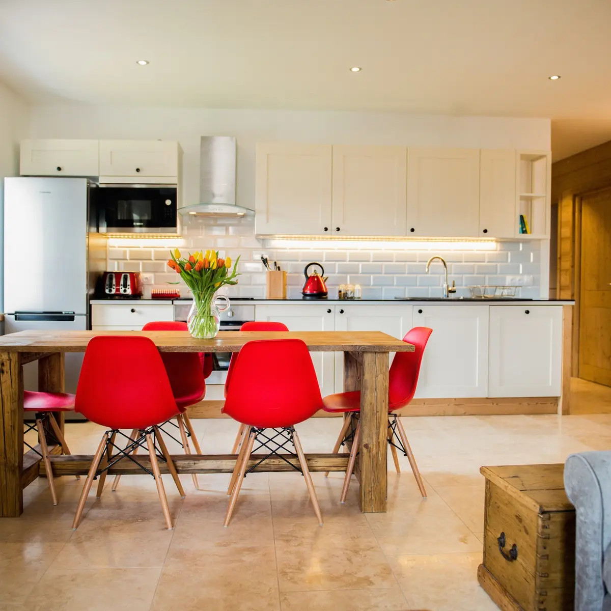 Petite Ferme Les Bouts - coin cuisine