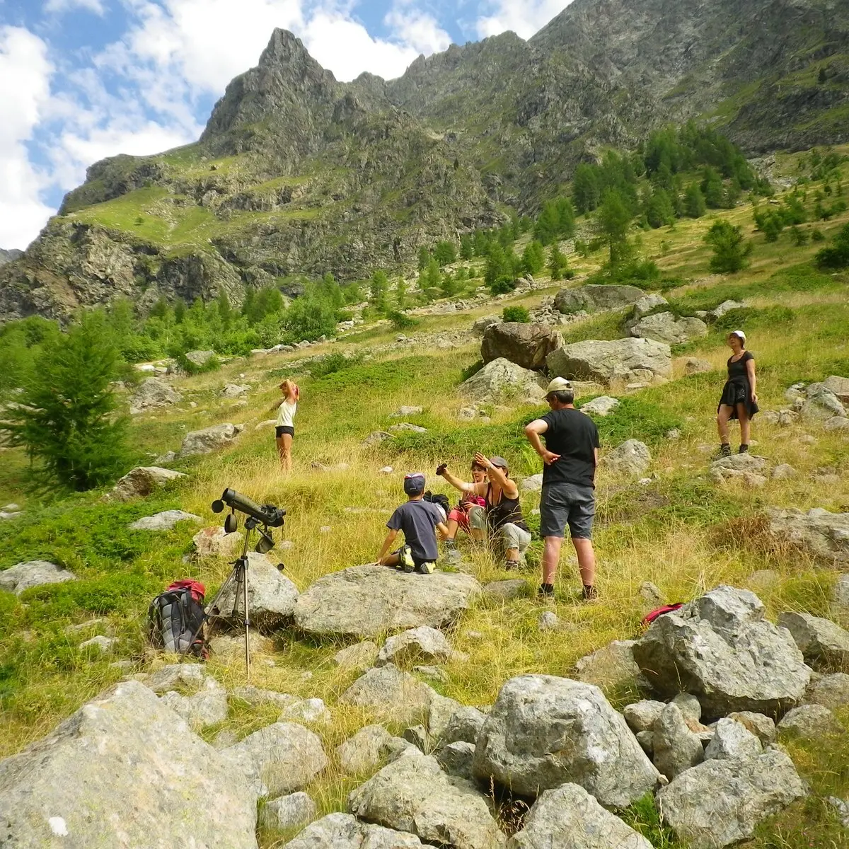Randonnée en Champsaur avec un accompagnateur en montagne