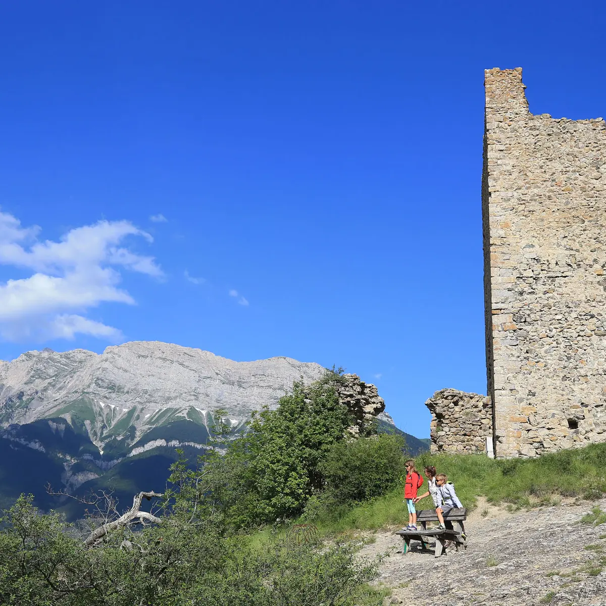 Château de St Firmin, vallée du Valgaudemar