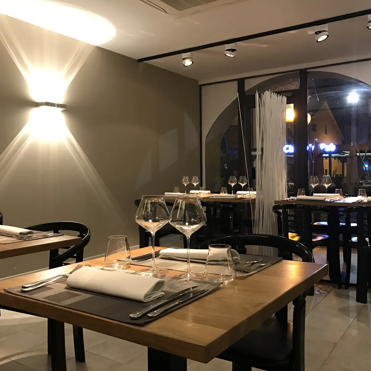 Intérieur du restaurant