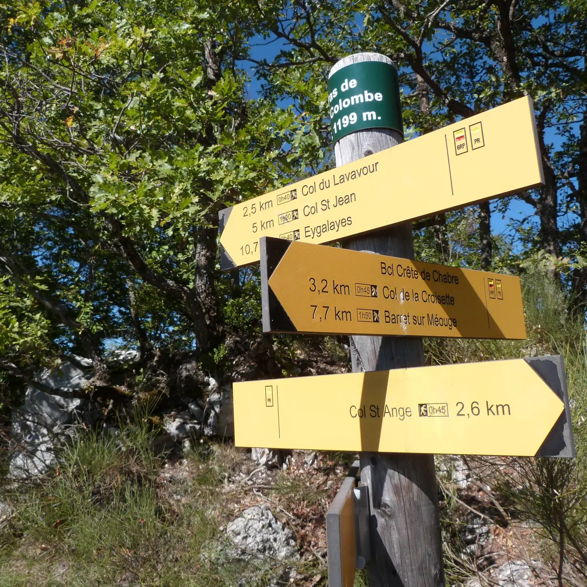 Le Pas de Sainte Colombe (1199 m)