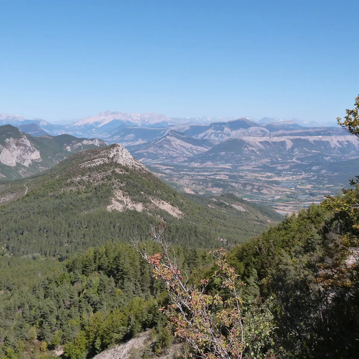 Panorama depuis la Montagne de Chabre