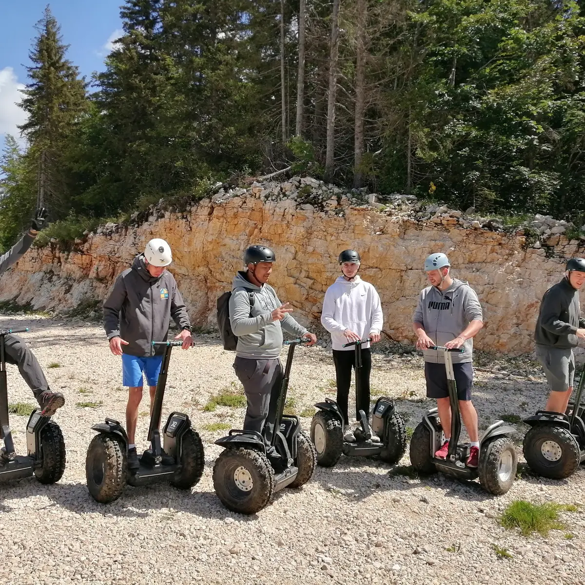 rando nature à Segway dans la nature