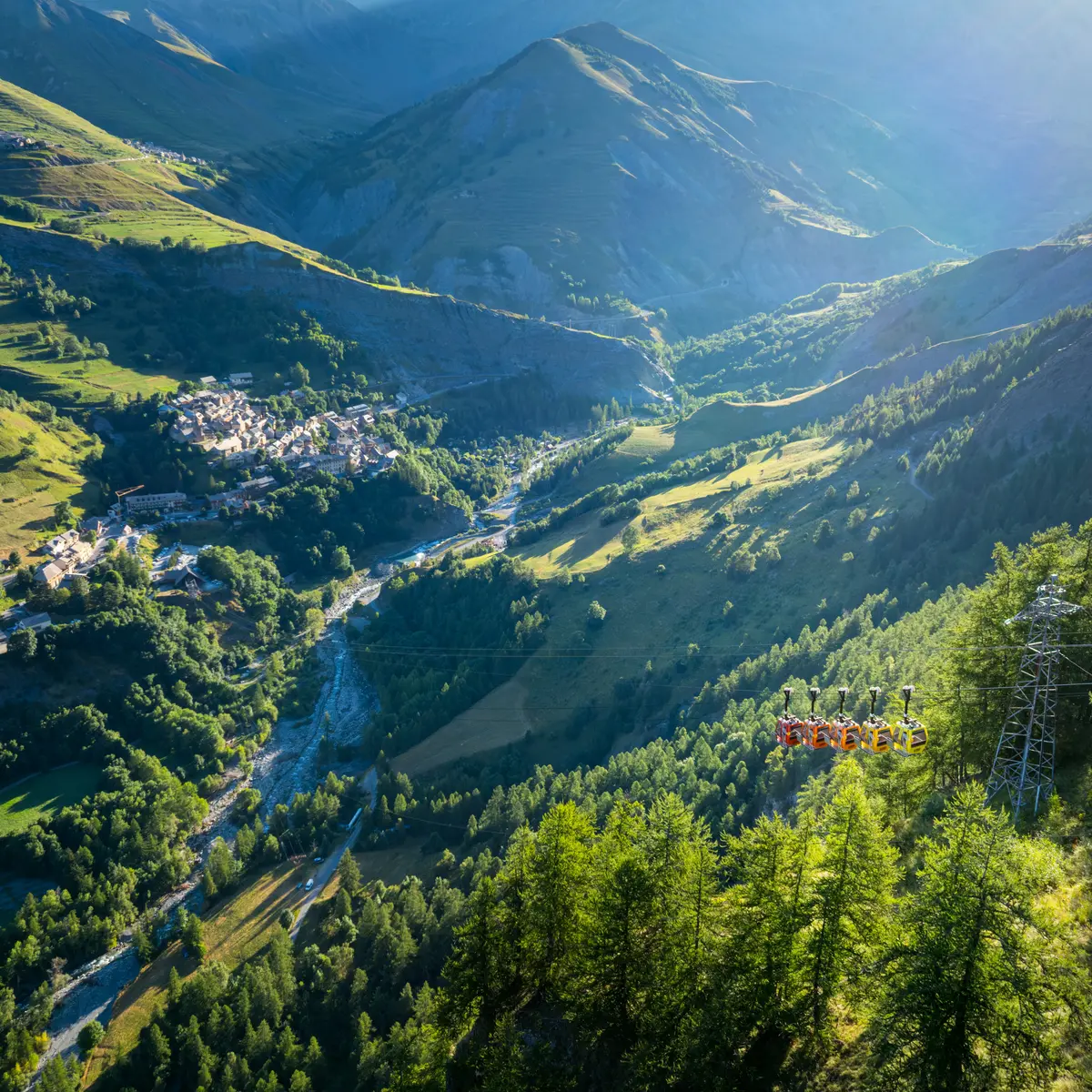 La Grave et son téléphérique