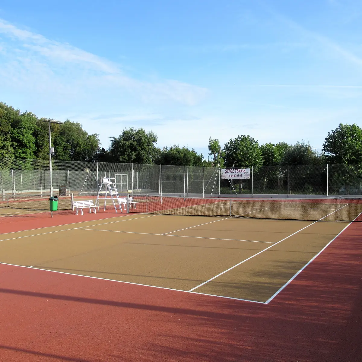 Terrains de tennis Rivedoux