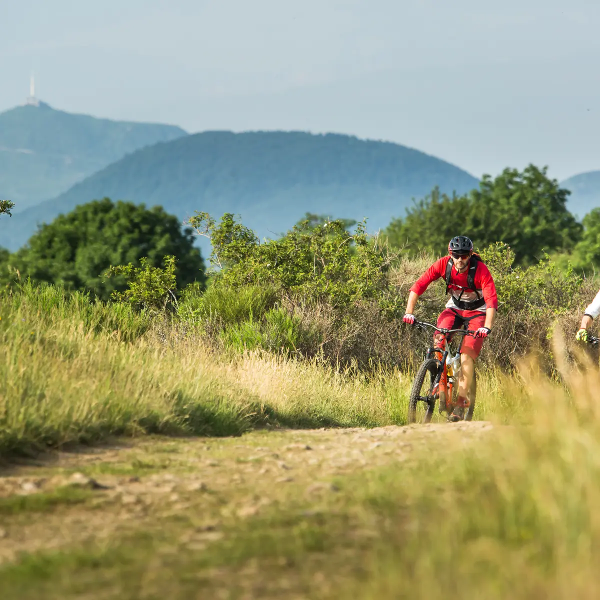 La GTMC à VTT sur la Chaîne des Puys