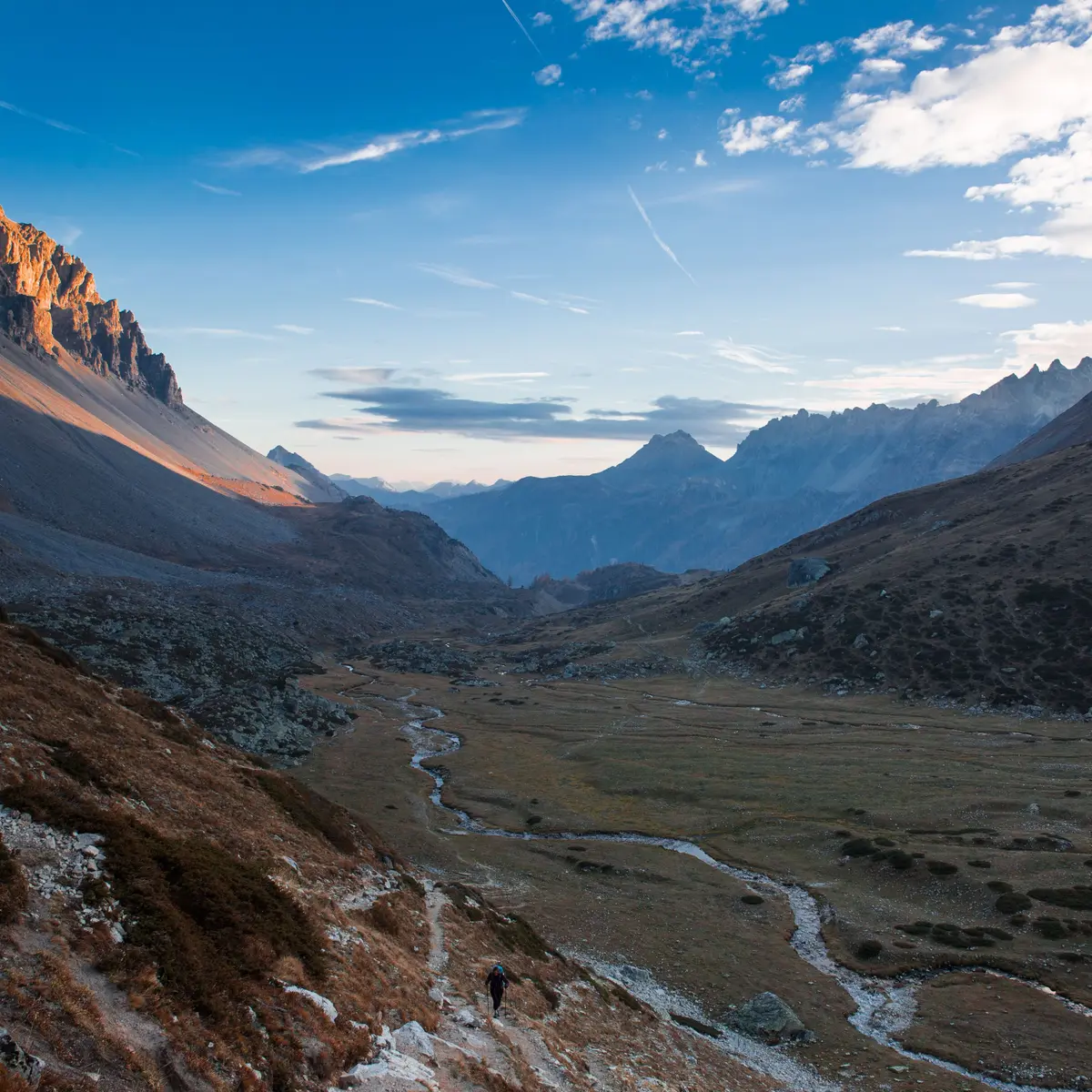 Point de vue depuis l'itinéraire