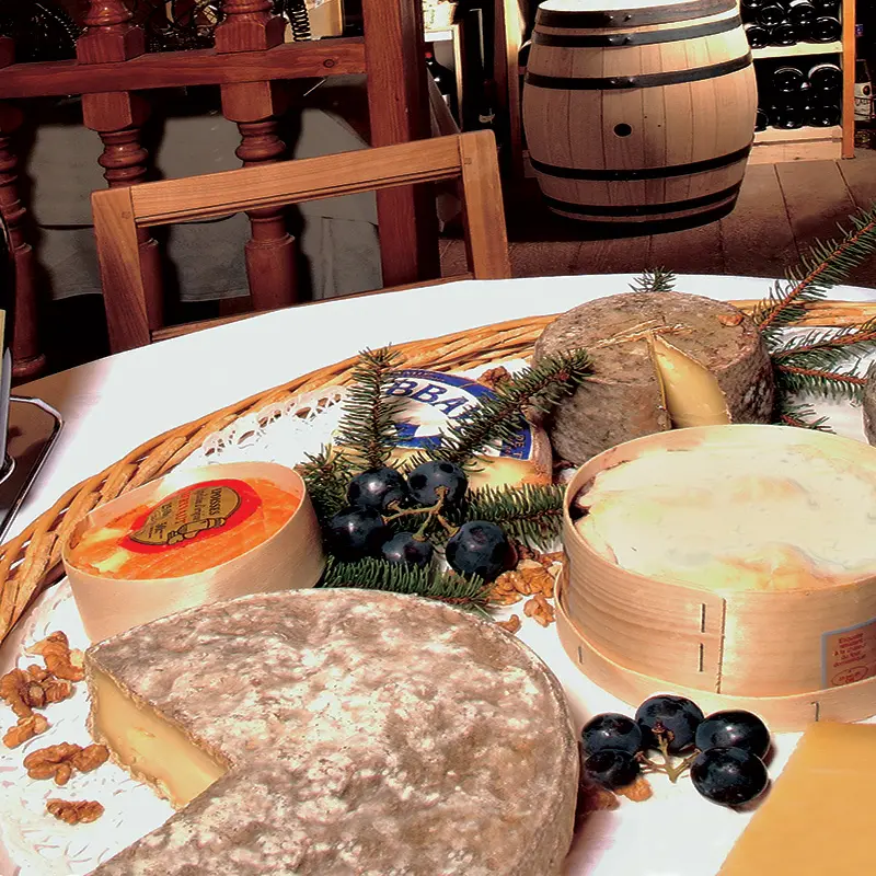 Plateau de fromages_Restaurant le Stem