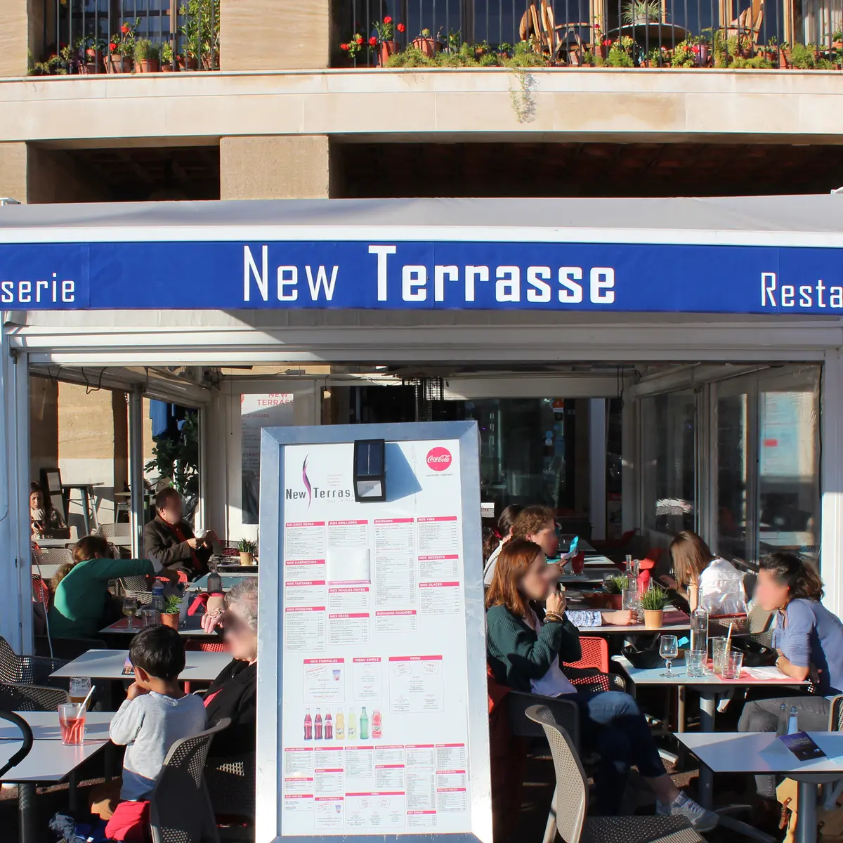 Restaurant New Terrasse Marseille