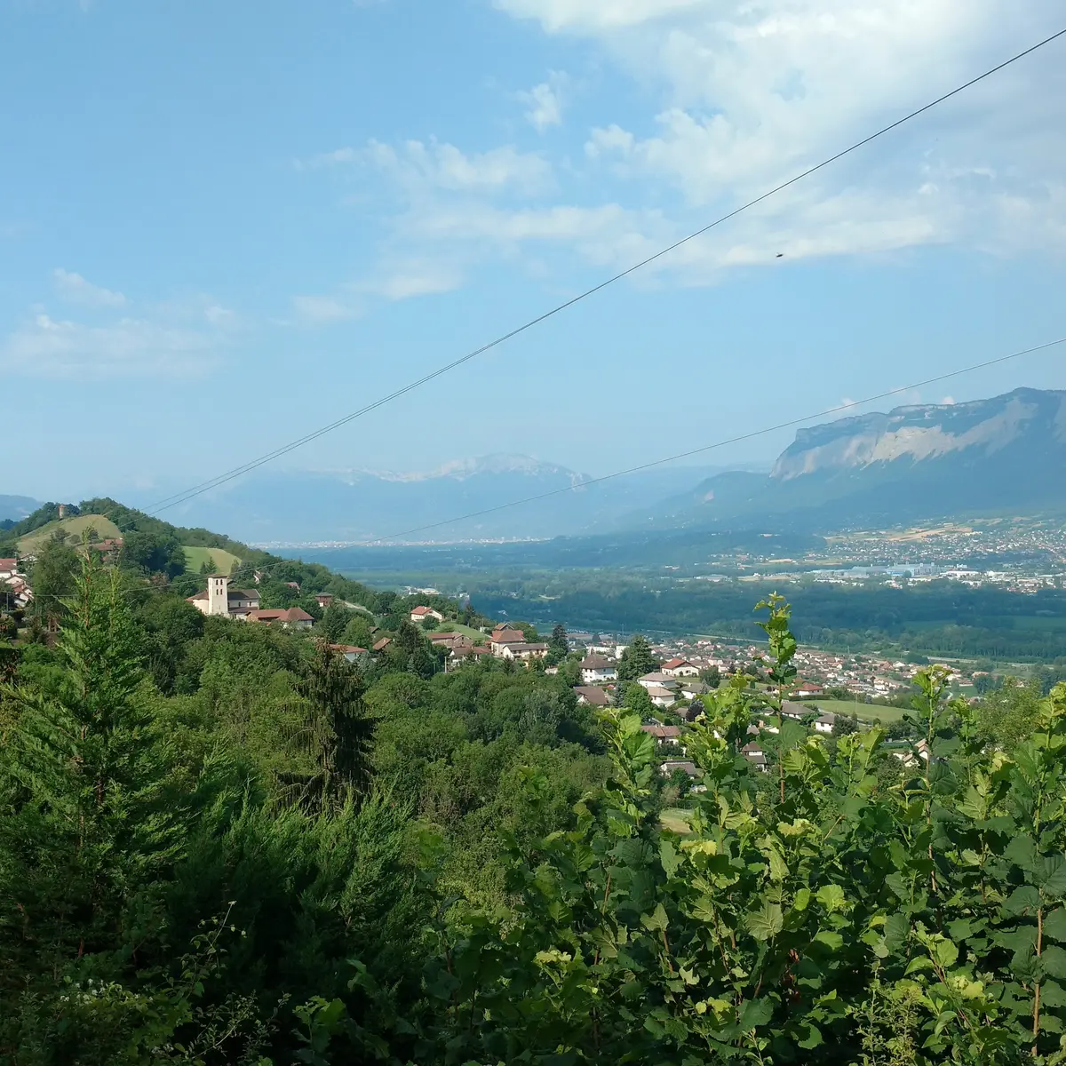 Vue sur Champ Près Froges