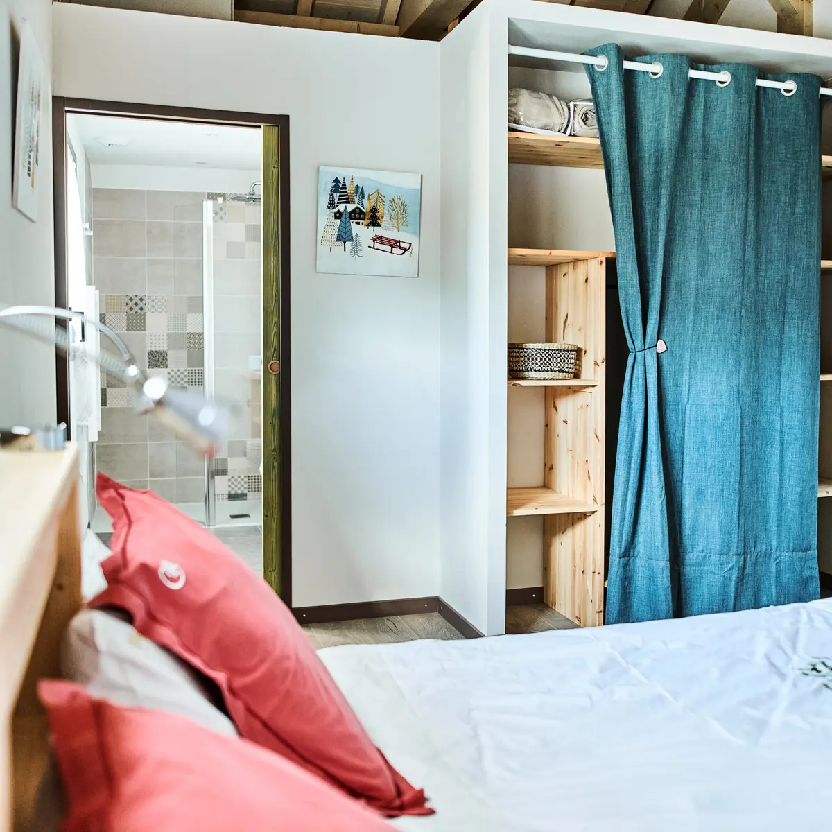 Chambre+ salle de bain