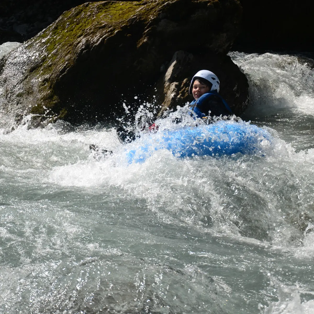 Tubing sur le Giffre