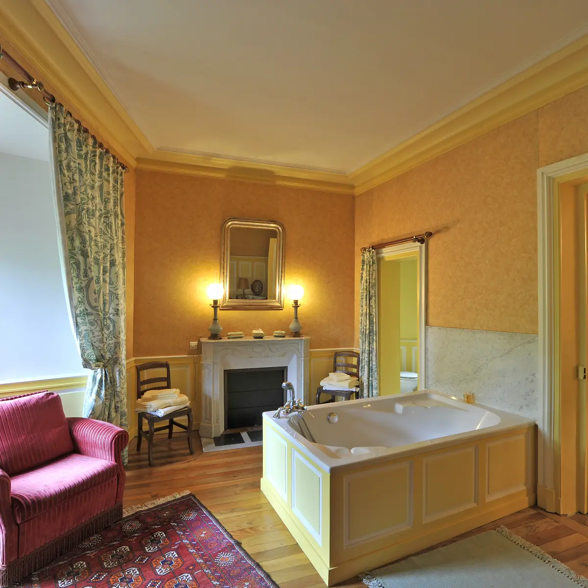 Château de Vollore - Salle de bain - Suite Mathilde