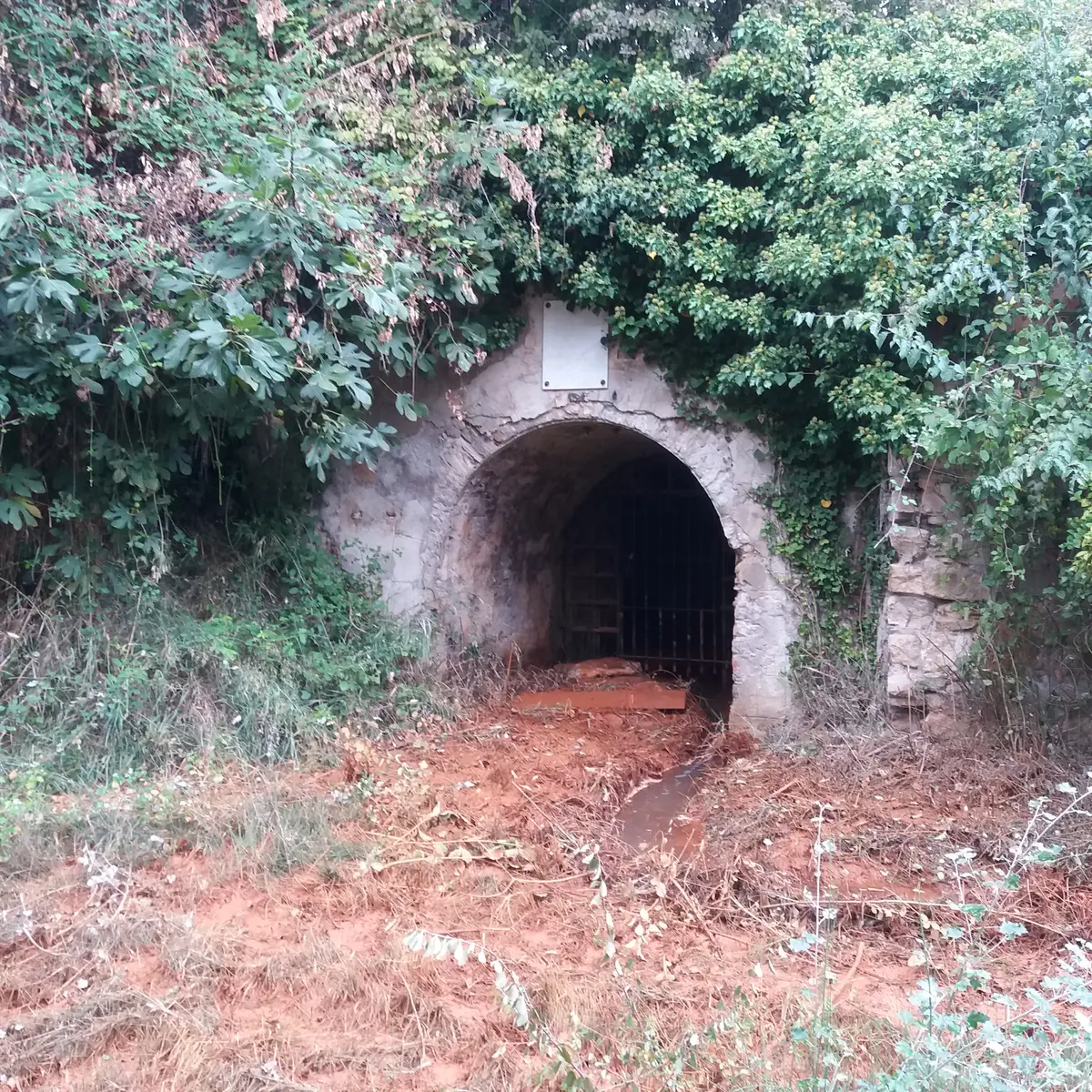 Entrée de la mine de Gaude