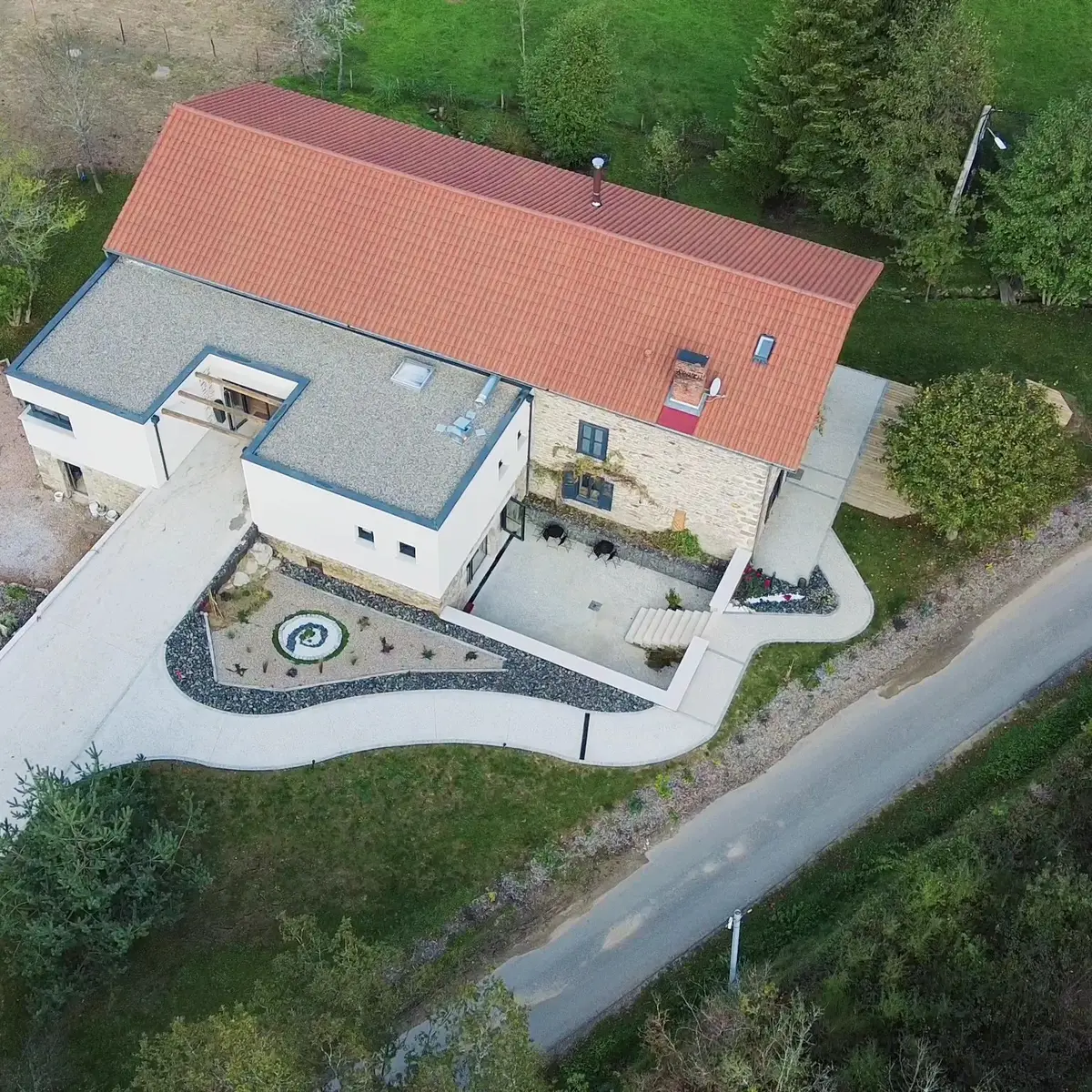 Vue d'en haut