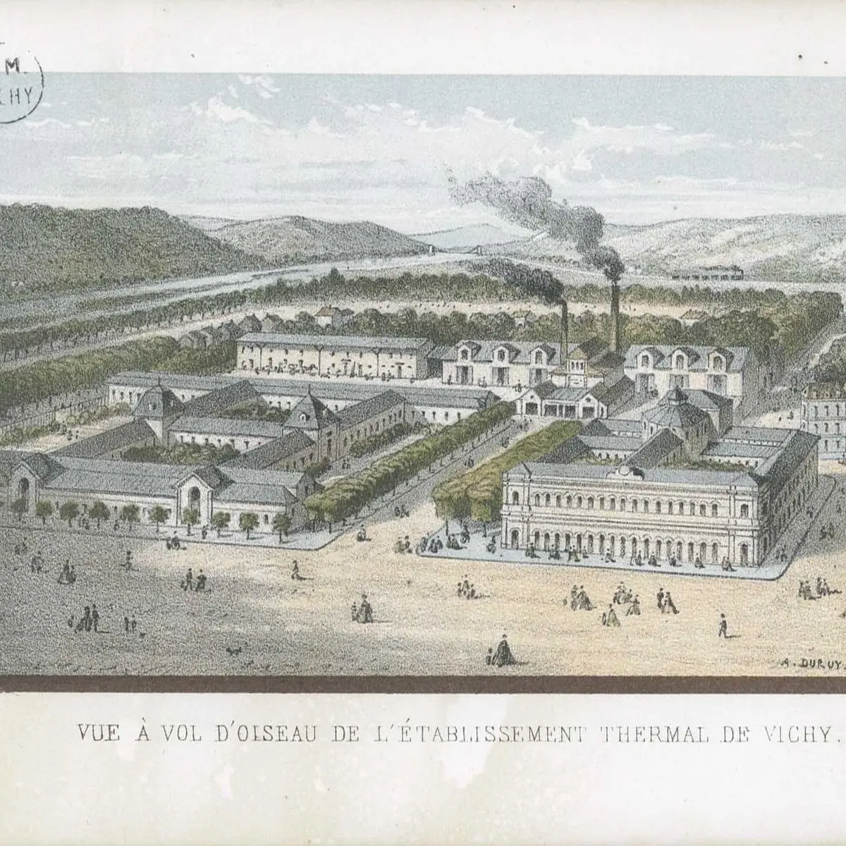 Extrait de Souvenirs de Vichy, 1868