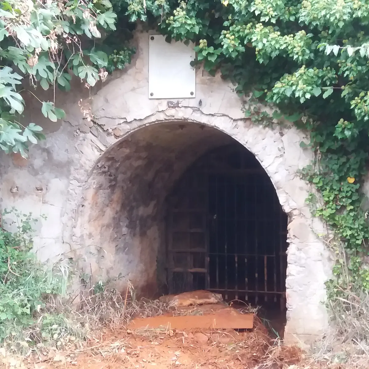 Entrée de la mine de Gaude