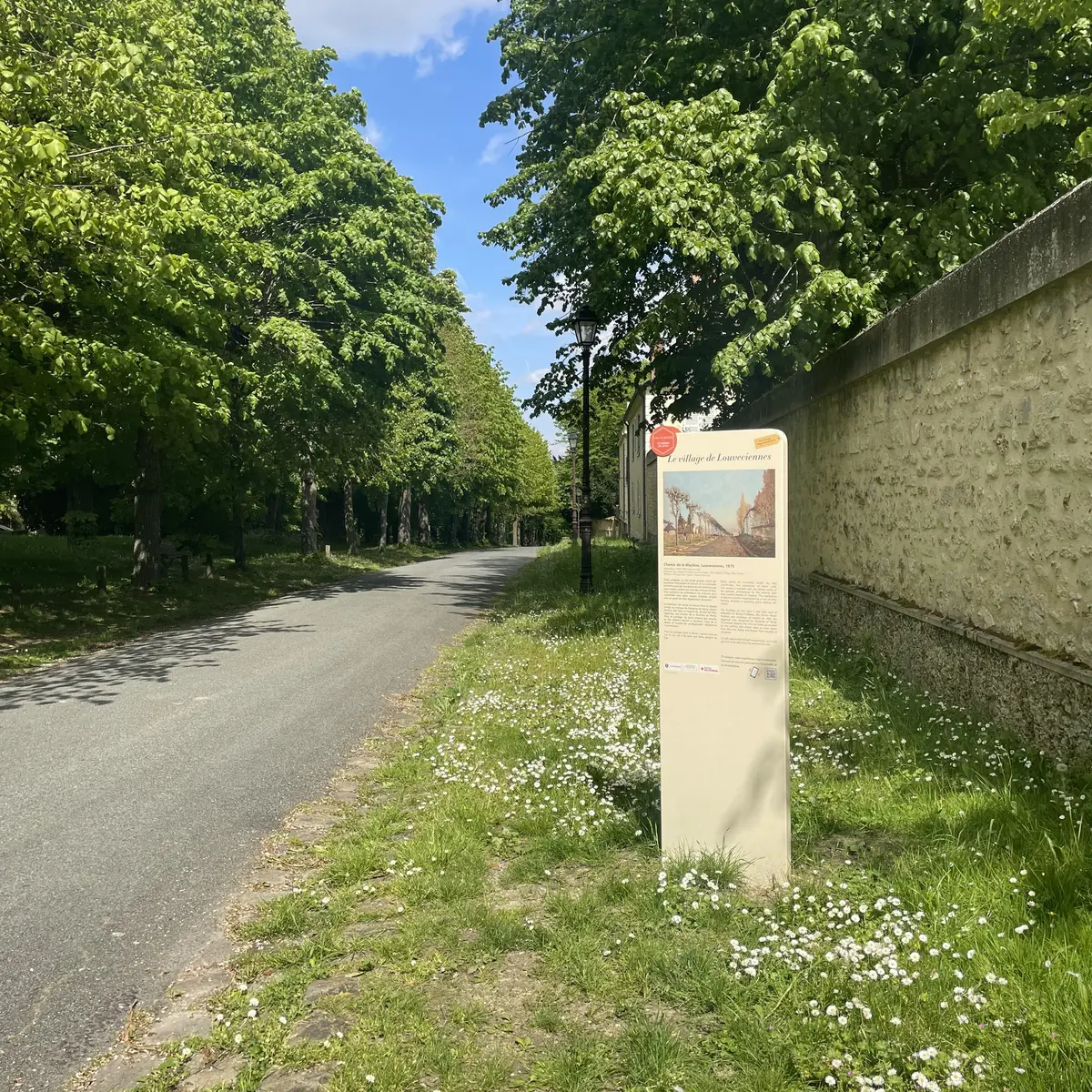 Chemin des Impressionnistes à Louveciennes_Louveciennes