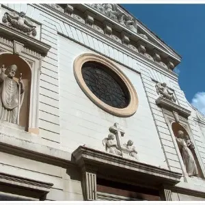 Détail de la façade