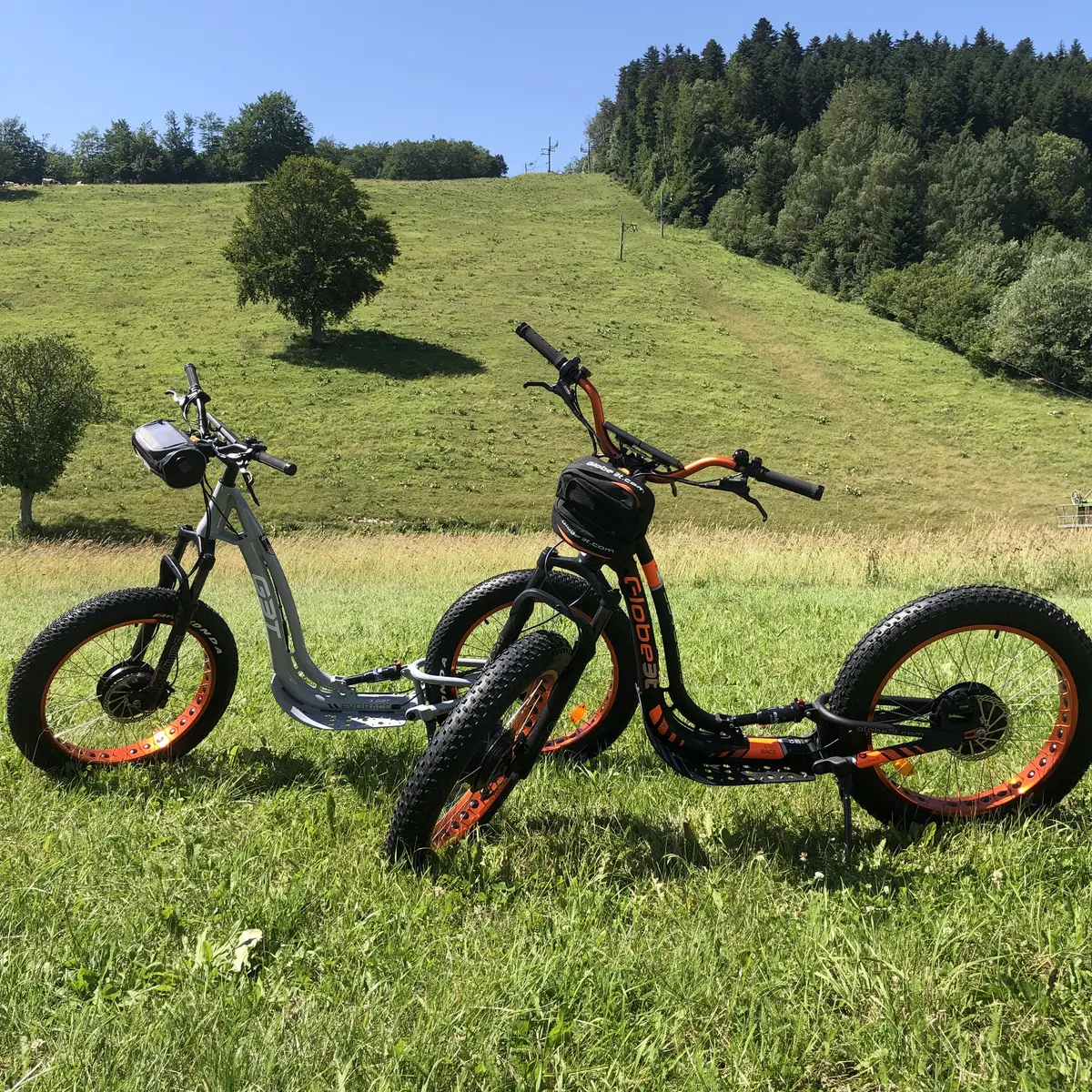 Trottinette tout terrain électrique