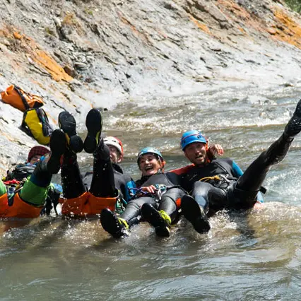 Canyoning avec No Limit Rafting