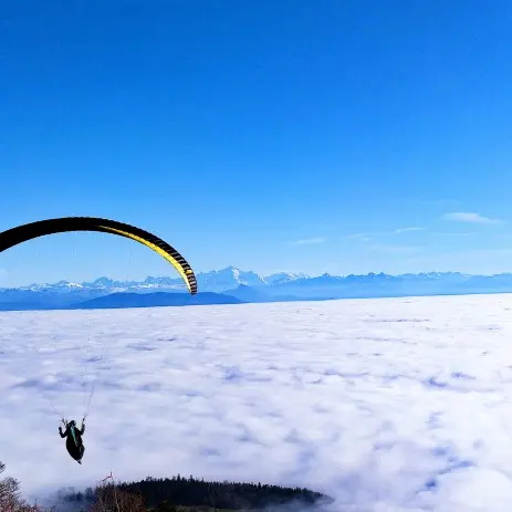 Baptême en parapente