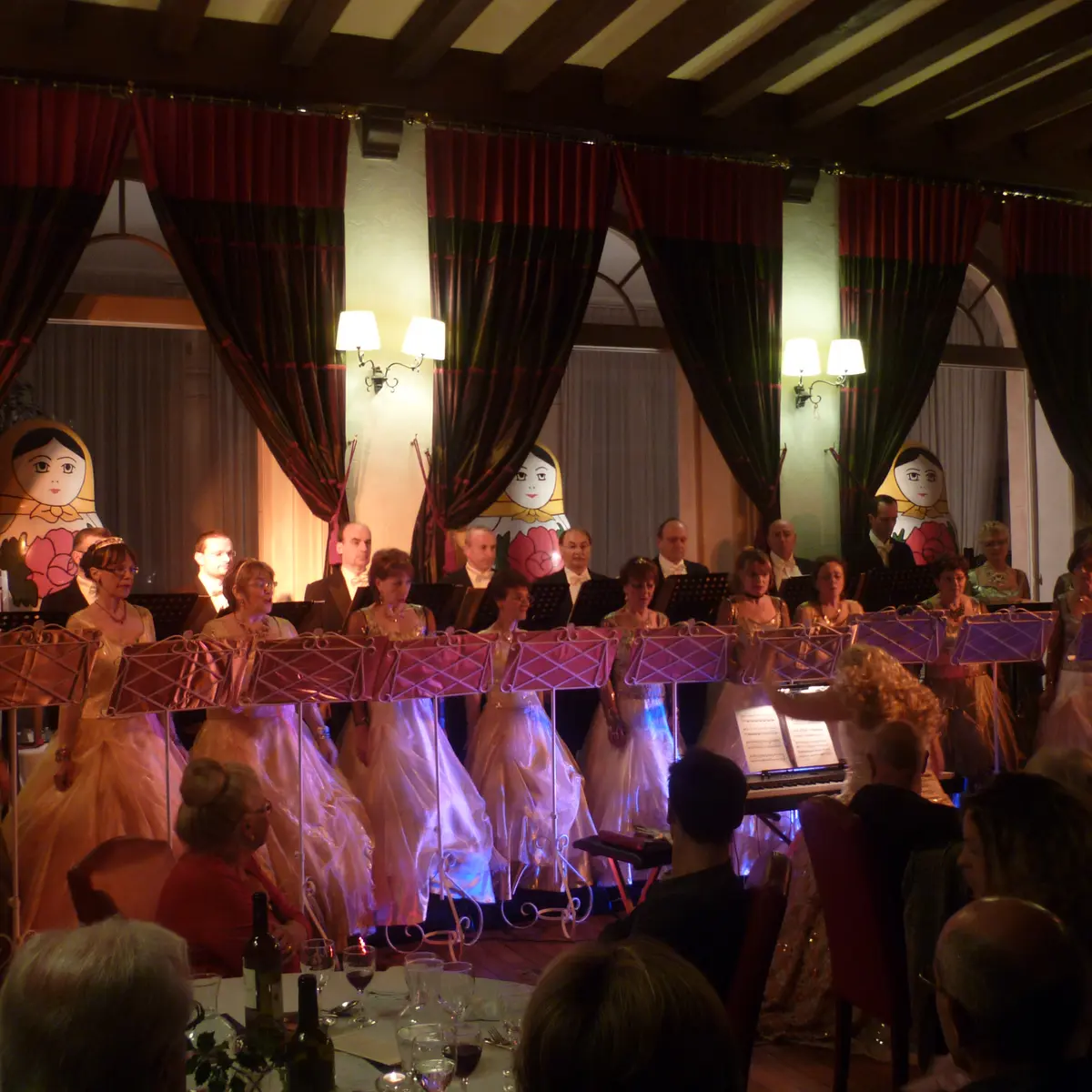 Soirée au château des Comtes de Challes